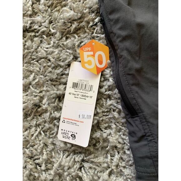 NEW NWT MOUNTAIN HARD WEAR GRAY SPORT BOARD HIKING SHORTS men’s 40 - Picture 4 of 6